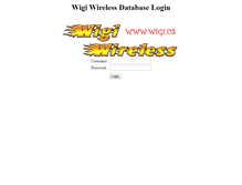 Tablet Screenshot of admin.wigi.us